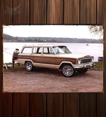 Металлическая табличка Jeep Wagoneer 348